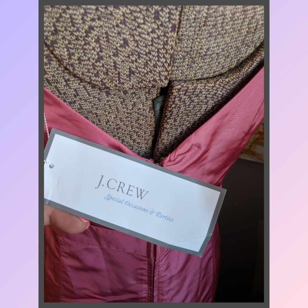 J Crew Silk Special Occasion Dress - Picture 4 of 8